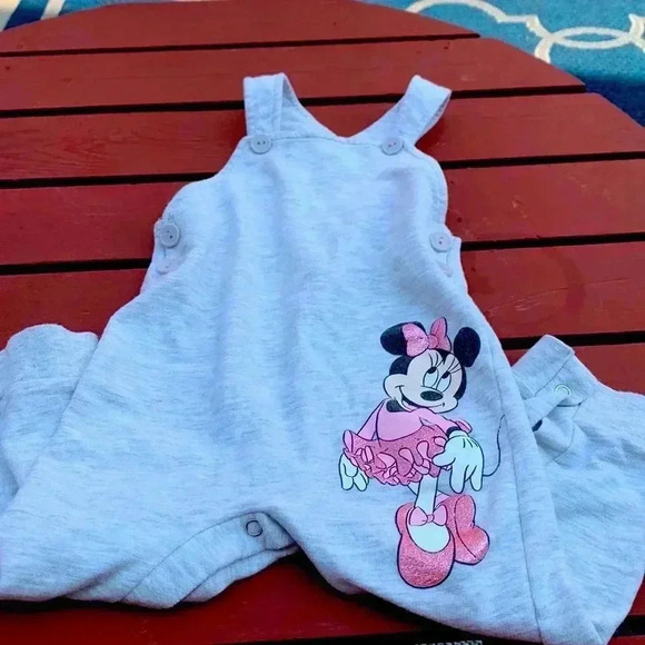 Disney Other - Five for 25 Disney baby overalls in a lightweight  fabric